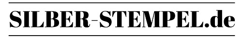 Silber-Stempel Logo